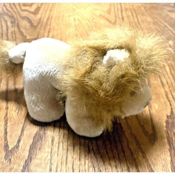 Pier 1 Imports Lion Plush Stuffed Animal 9" - Picture 3 of 10
